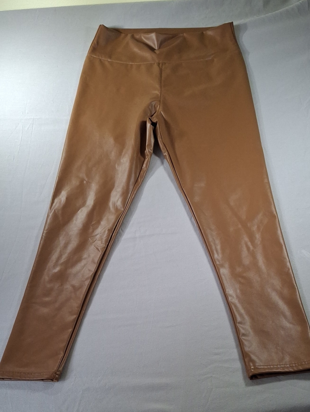 Tagoo High-Waisted Faux Leather Leggings size XL